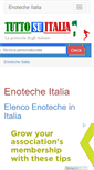 Mobile Screenshot of enoteche.tuttosuitalia.com