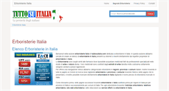 Desktop Screenshot of erboristerie.tuttosuitalia.com